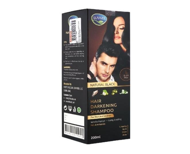 Luvvel Hair Color Shampoo in Pakistan - Image